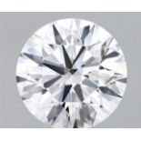 Single - IGI Round Brilliant Cut Diamond F Colour VVS1 Clarity 4.30 Carat - LG576321440