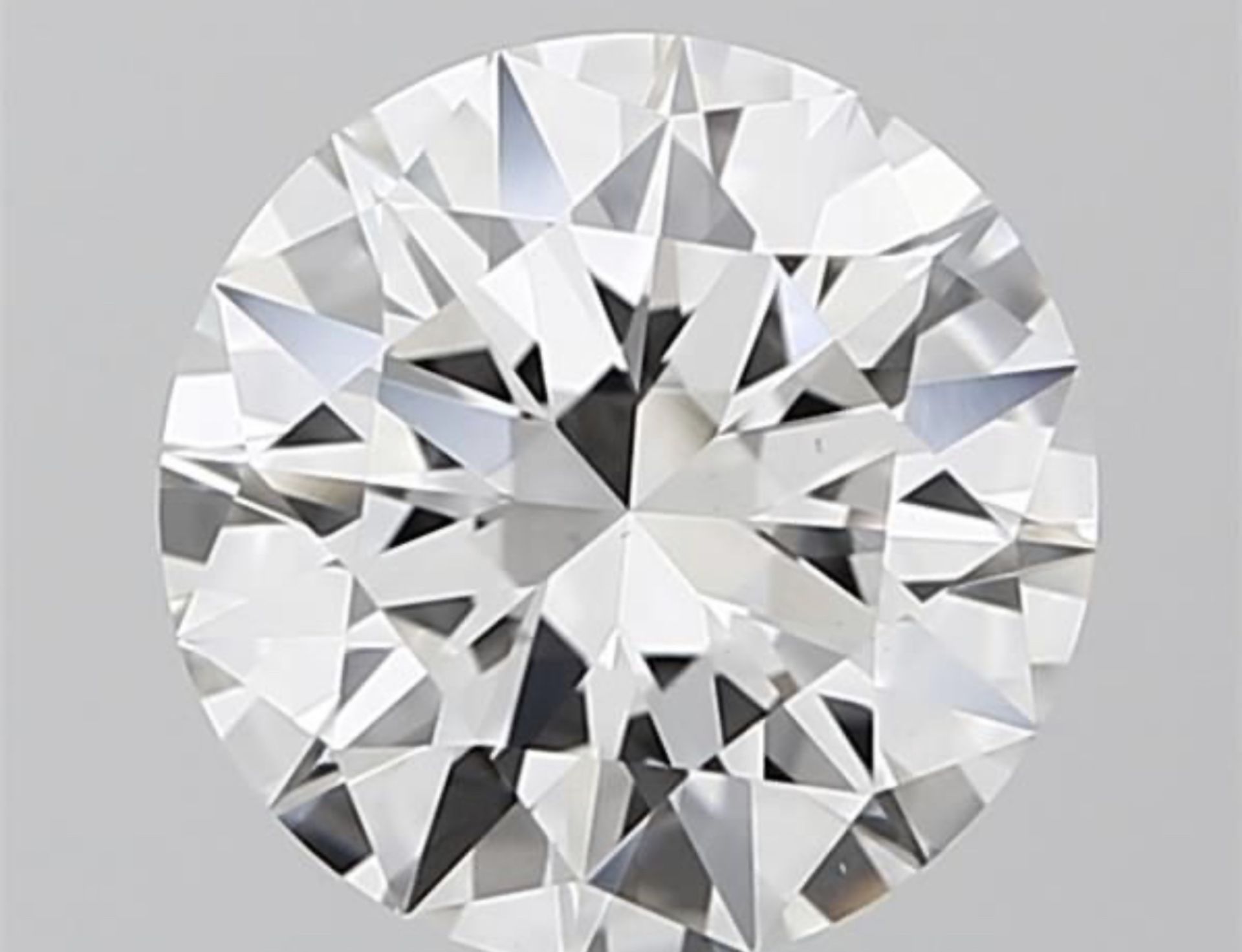 Single -IGI Round Brilliant Cut Diamond F Colour VVS2 Clarity 1.51 Carat - LG576326805