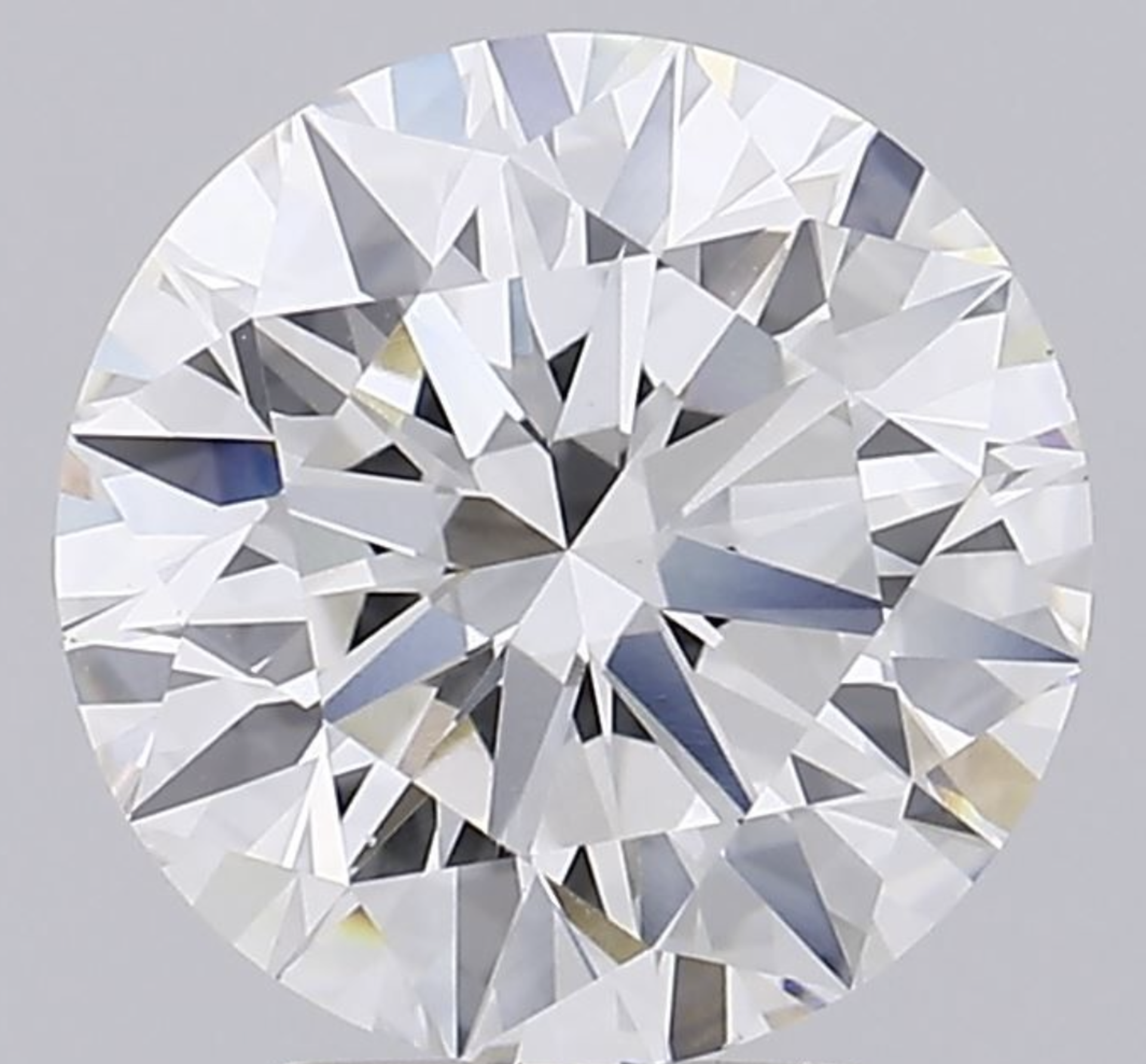 Single -IGI Round Brilliant Cut Diamond F Colour VVS2 Clarity 4.18 Carat - LG557217923