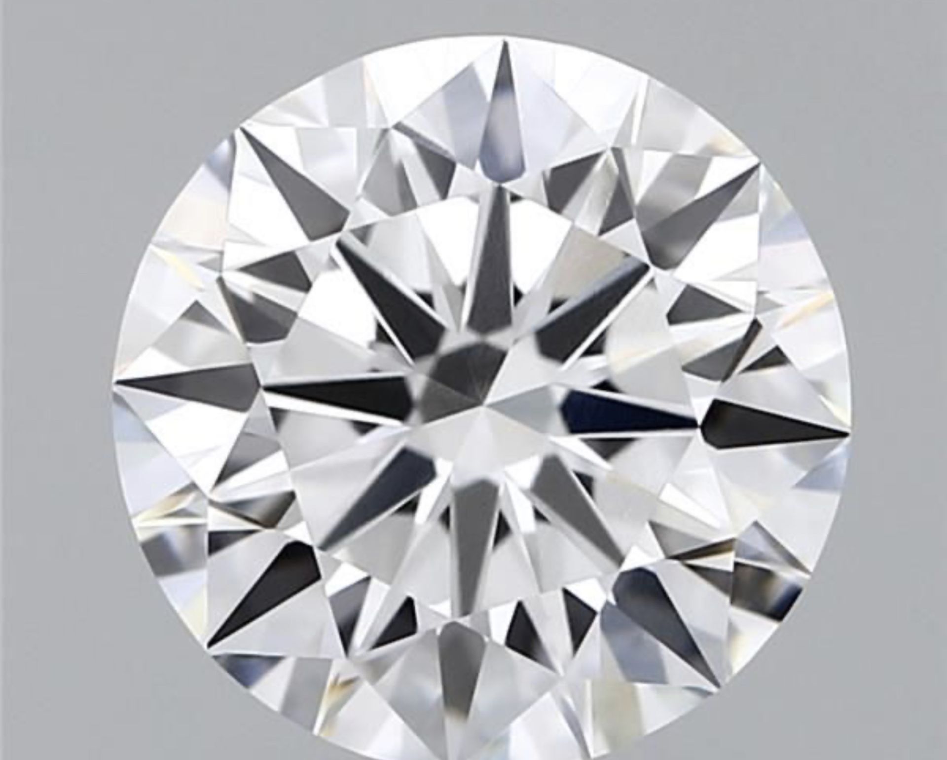 Single -IGI Round Brilliant Cut Diamond F Colour VVS2 Clarity 2.71 Carat - LG576317968