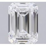 ** ON SALE ** Single - IGI Emerald Cut Diamond F Colour VVS2 Clarity 5.51 Carat - LG577394729