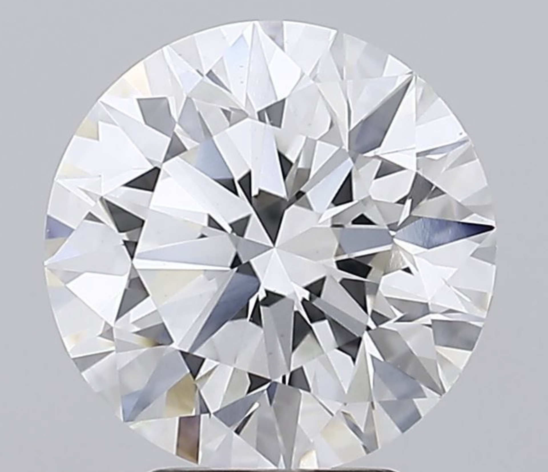 Single - IGI Round Brilliant Cut Diamond F Colour VVS2 Clarity 4.01 Carat - LG576330043