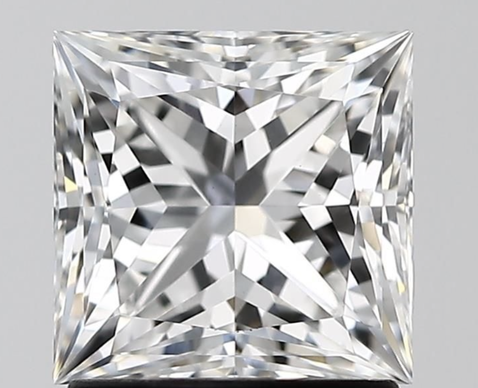 Single - IGI Princess Cut Diamond F Colour VVS2 Clarity 1.57 Carat - LG576328696