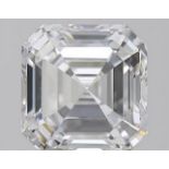 ** ON SALE ** Single - IGI Square Emerald Cut Diamond D Colour VVS2 Clarity 1.53 Carat -LG526288405