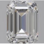 Single - IGI Emerald Cut Diamond E Colour VVS2 Clarity 4.02 Carat - LG582349931