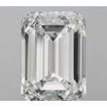 Single - IGI Emerald Cut Diamond F Colour VVS2 Clarity 5.17 Carat - LG564355256