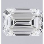 IGI Emerald Cut Diamond E Colour VVS2 Clarity 2.55 Carat - LG572342044