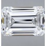 ** ON SALE ** IGI Emerald Cut Diamond E Colour VVS2 Clarity 5.61 Carat - LG571381557