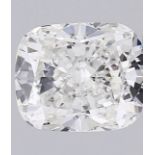 IGI Cushion Brilliant Cut Diamond F Colour VVS2 Clarity 2.19 Carat - LG537254393