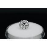 DGI Round Brilliant Cut Natural Diamond 2.03 Carat Colour F Clarity VS1 - DGI 142590154