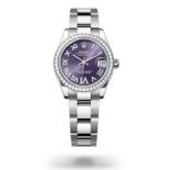 Rolex Oyster Perpetual DateJust 31mm OysterSteel & White Gold -Diamond Dial - Diamond Bezel - '2023'