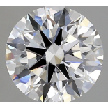 GIA Round Brilliant Cut Diamond F Colour VVS2 Clarity 2.13 Carat - 7441888947