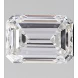 IGI Emerald Cut Diamond E Colour VVS2 Clarity 4.92 Carat - LG575374999