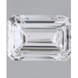 ** ON SALE ** Emerald Cut Diamond E Colour VVS2 Clarity 5.00 Carat EX EX - LG584360863 - IGI