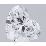** ON SALE ** Heart Cut Diamond E Colour VVS1 Clarity 1.74 Carat EX EX - LG577305066 - IGI