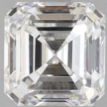 ** ON SALE ** Square Emerald Cut Diamond D Colour VVS2 Clarity 2.00 Carat EX EX - LG585307686 - IGI