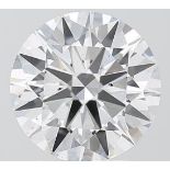 ** ON SALE ** Round Brilliant Cut Diamond F Colour SI1 Clarity 3.10 Carat EX EX - LG587327949 - IGI