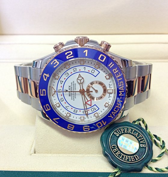 Rolex Yacht-Master II Chronograph OysterSteel And Everose Gold 2021 - Image 5 of 6