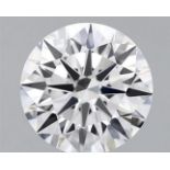 Round Brilliant Cut Diamond F Colour VVS2 Clarity 2.71 Carat IDEAL EX - LG576317968 - IGI