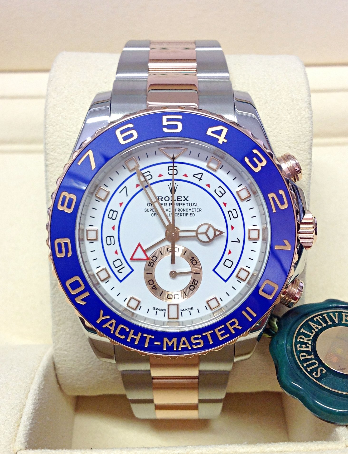 Rolex Yacht-Master II Chronograph OysterSteel And Everose Gold 2021 - Image 2 of 6