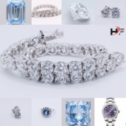 ** Diamond & Jewellery Sale Event ** 7.00 Carat Emerald Cut Diamond E VVS2 - 22 Carat Round Brilliant Diamond Tennis Bracelet  D-E - VVS **