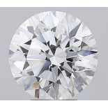 Round Brilliant Cut Diamond F Colour VVS2 Clarity 4.01 Carat IDEAL EX - LG576330043 - IGI