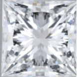 Princess Cut Diamond F Colour VVS2 Clarity 2.65 Carat EX EX - LG573385933 - IGI