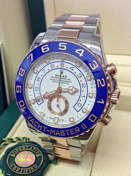Rolex Yacht-Master II Chronograph OysterSteel And Everose Gold 2021 - Image 3 of 6