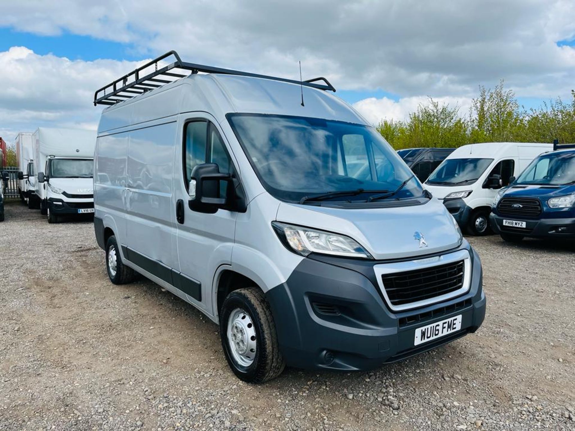 Peugeot Boxer 2.2 HDI 335 Professional L2 H2 2016 '16 Reg' Sat Nav - A/C - Roof Rack