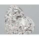 ** ON SALE ** Heart Cut Diamond F Colour VVS2 Clarity 2.09 Carat EX EX - LG572371695 - IGI