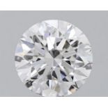 ** ON SALE ** Round Brilliant Cut Diamond G Colour VS2 Clarity 2.01 Carat EX EX - LG594331352 - IGI