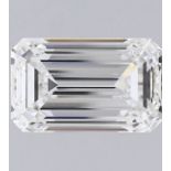 ** ON SALE ** Emerald Cut Diamond E Colour VVS2 Clarity 6.32 Carat EX EX - LG576333494 - IGI