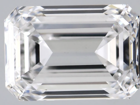 ** ON SALE ** Emerald Cut Diamond F Colour VVS2 Clarity 4.31 Carat EX EX - LG571386966 - IGI