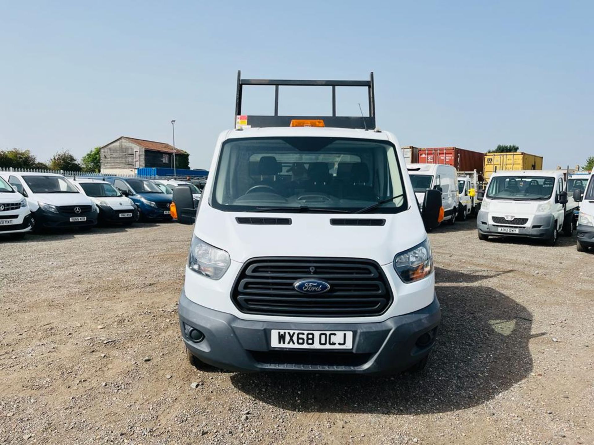 ** ON SALE **Ford Transit Chassis Cab 350 RWD 2.0 TDCI 130 2018 '68 Reg' - Tow Bar - Long Wheel Base - Image 4 of 35