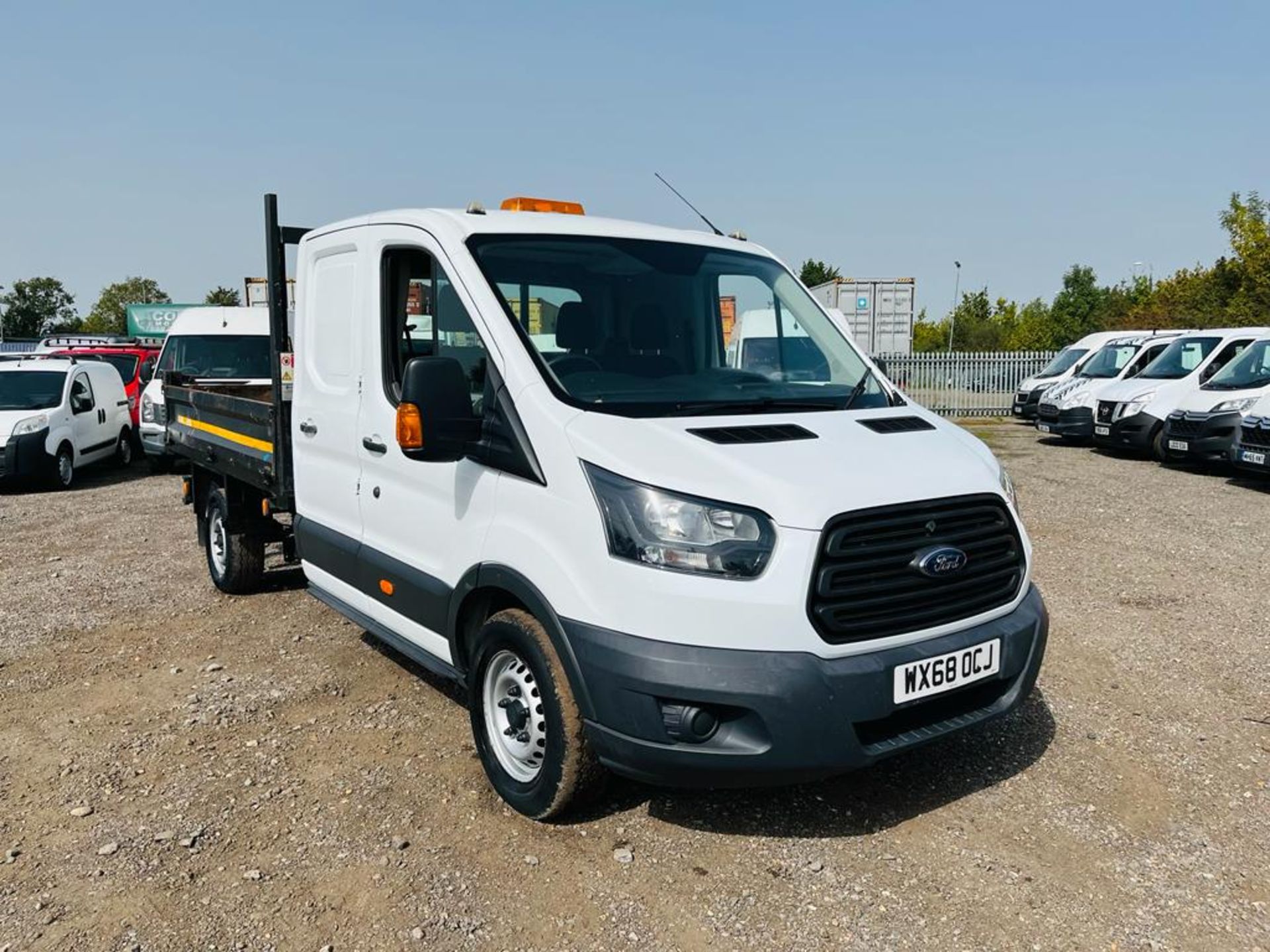 ** ON SALE **Ford Transit Chassis Cab 350 RWD 2.0 TDCI 130 2018 '68 Reg' - Tow Bar - Long Wheel Base - Image 2 of 35