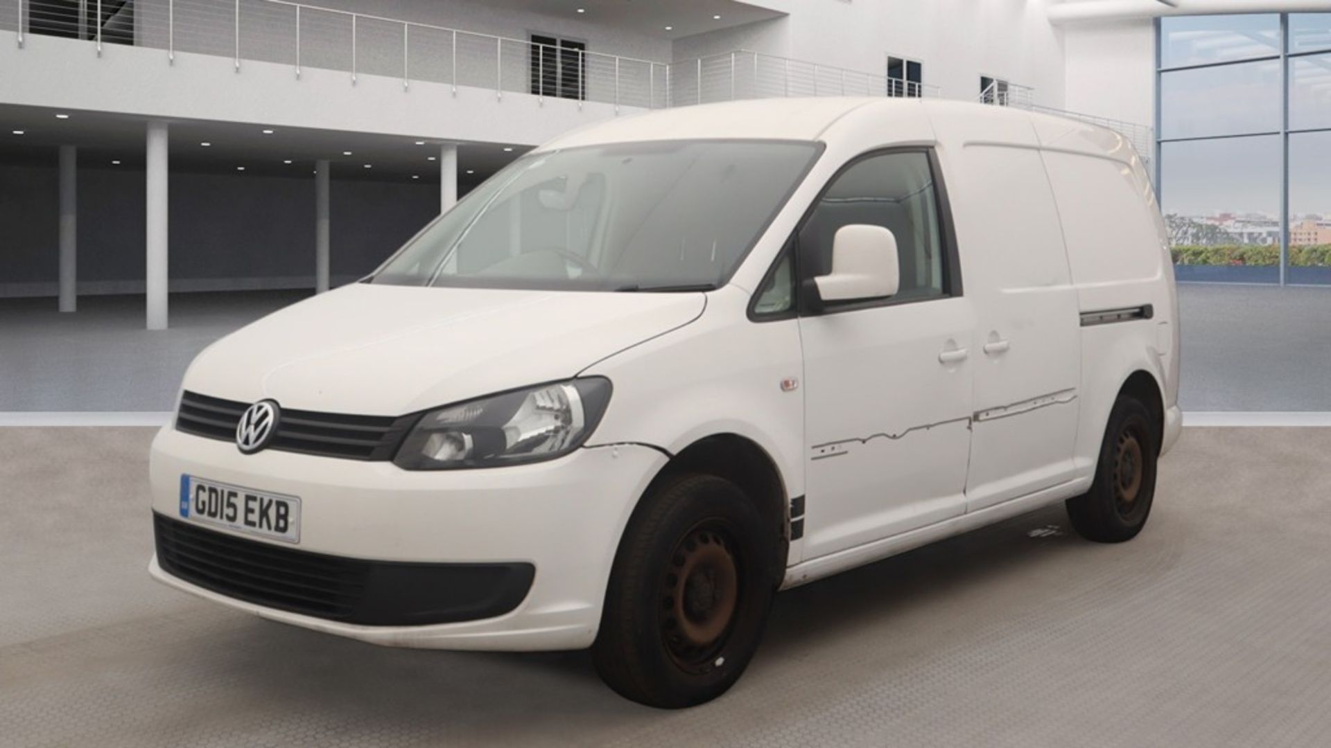 ** ON SALE ** Volkswagen Caddy Maxi 1.6 TDI C20 BlueMotion TrendLine 2015 '15 Reg' Sat Nav - Image 2 of 9