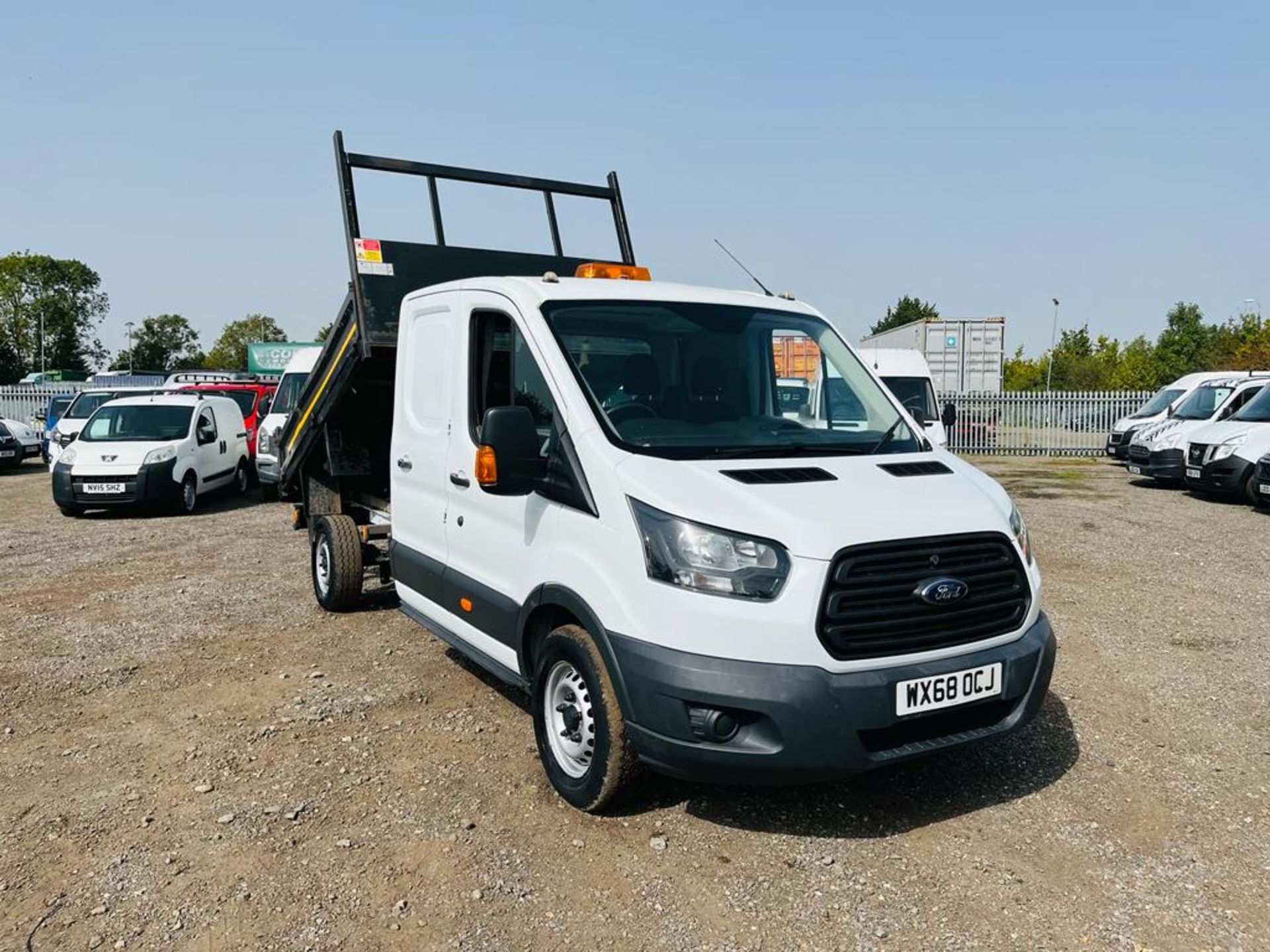 ** ON SALE **Ford Transit Chassis Cab 350 RWD 2.0 TDCI 130 2018 '68 Reg' - Tow Bar - Long Wheel Base