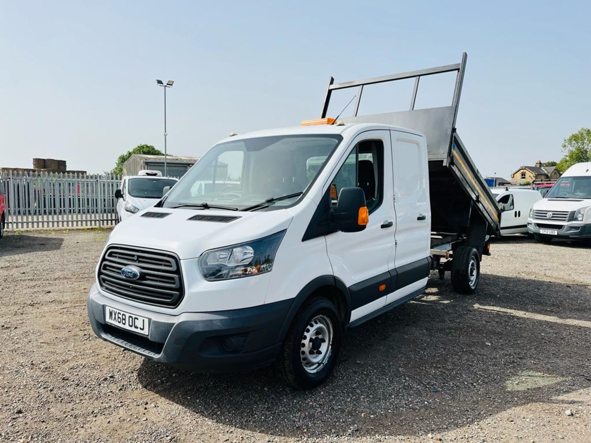 ** ON SALE **Ford Transit Chassis Cab 350 RWD 2.0 TDCI 130 2018 '68 Reg' - Tow Bar - Long Wheel Base - Image 6 of 35