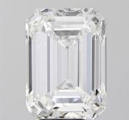 Emerald Cut Diamond F Colour VVS2 Clarity 7.20 Carat EX EX - LG598361661 - IGI
