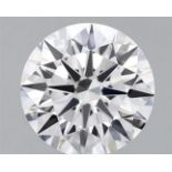 ** ON SALE ** Round Brilliant Cut Diamond F Colour VVS2 Clarity 2.71 Carat IDEAL EX