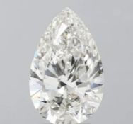 ** ON SALE ** Pear Brilliant Cut Diamond 4.01 Carat G Colour VS1 Clarity EX EX - LG595367230 - IGI