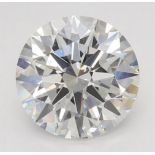 ** ON SALE ** Round Brilliant Cut 4.06 Carat Diamond G Colour SI1 Clarity EX EX - LG576317758-- IGI