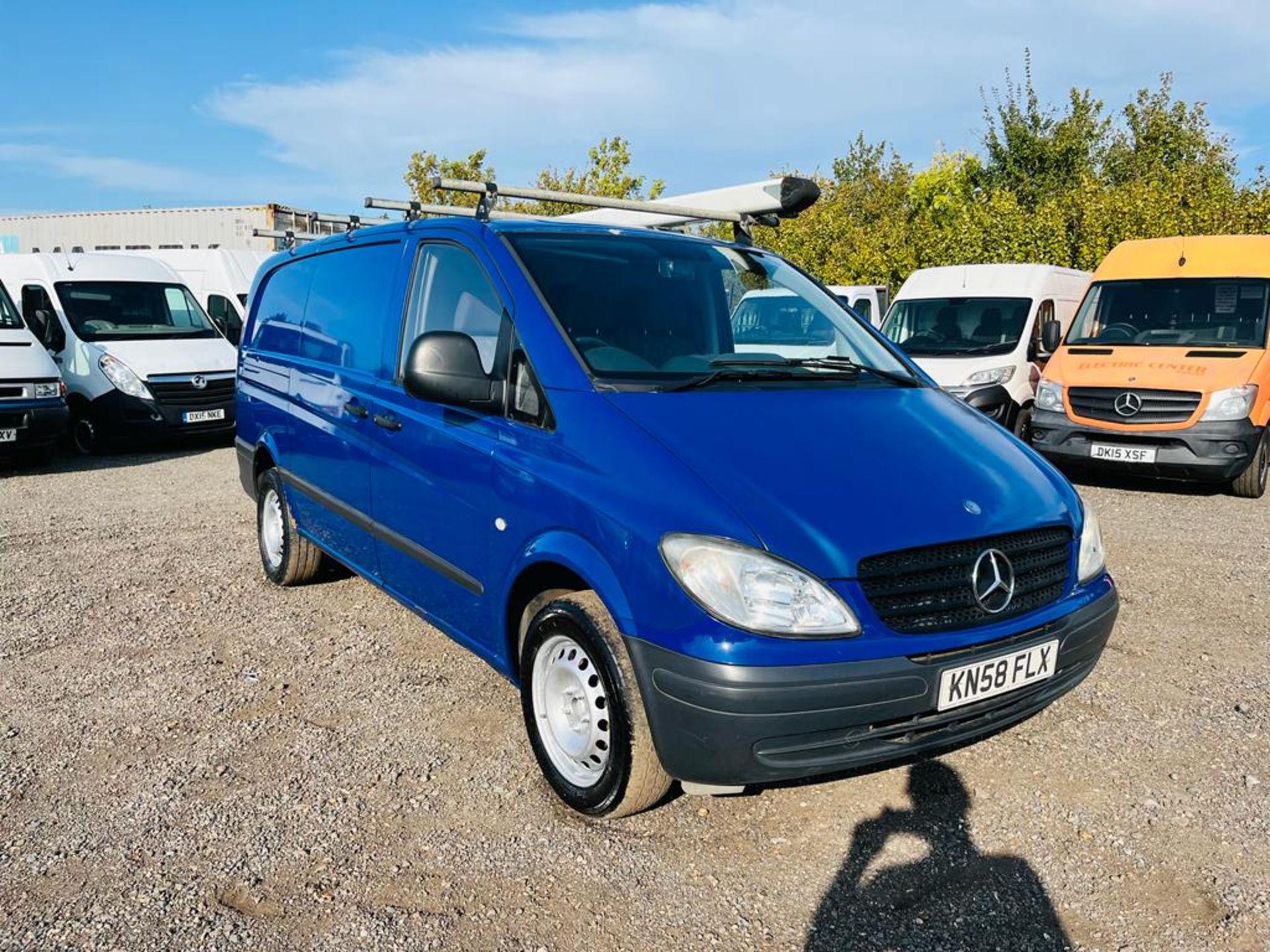 ** ON SALE ** Mercedes Benz Vito 2.1 115 CDI Long 2008 '58 Reg' - Panel Van - No Vat - A/C