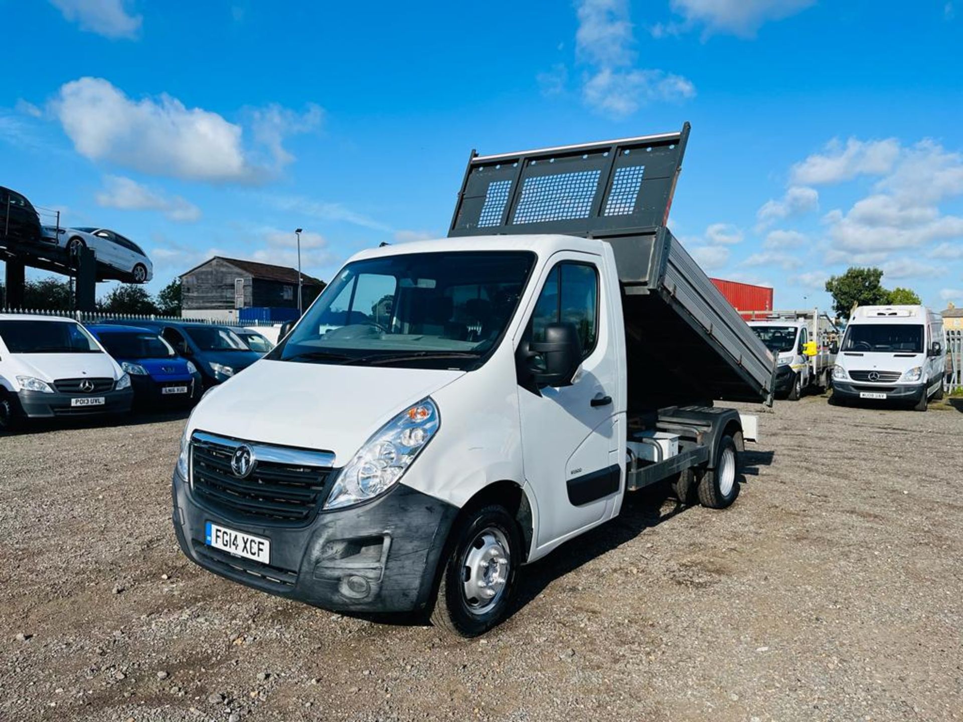 Vauxhall Movano R3500 2.3 CDTI 125 TRW RWD Tipper 2014 '14 Reg' Only 94,206 Miles - Image 5 of 30