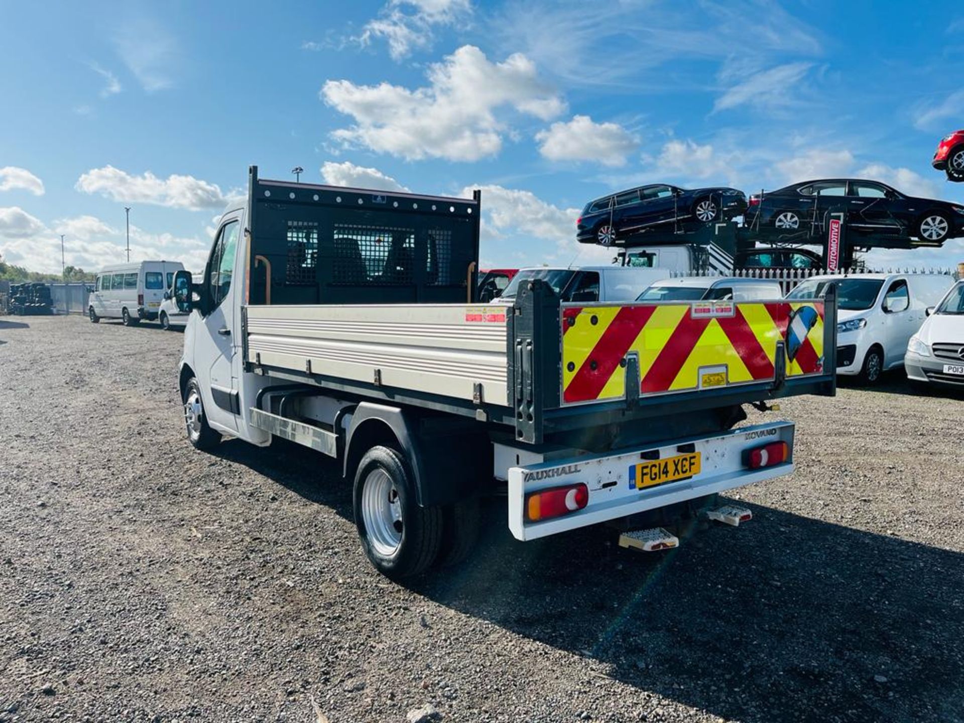 Vauxhall Movano R3500 2.3 CDTI 125 TRW RWD Tipper 2014 '14 Reg' Only 94,206 Miles - Image 8 of 30