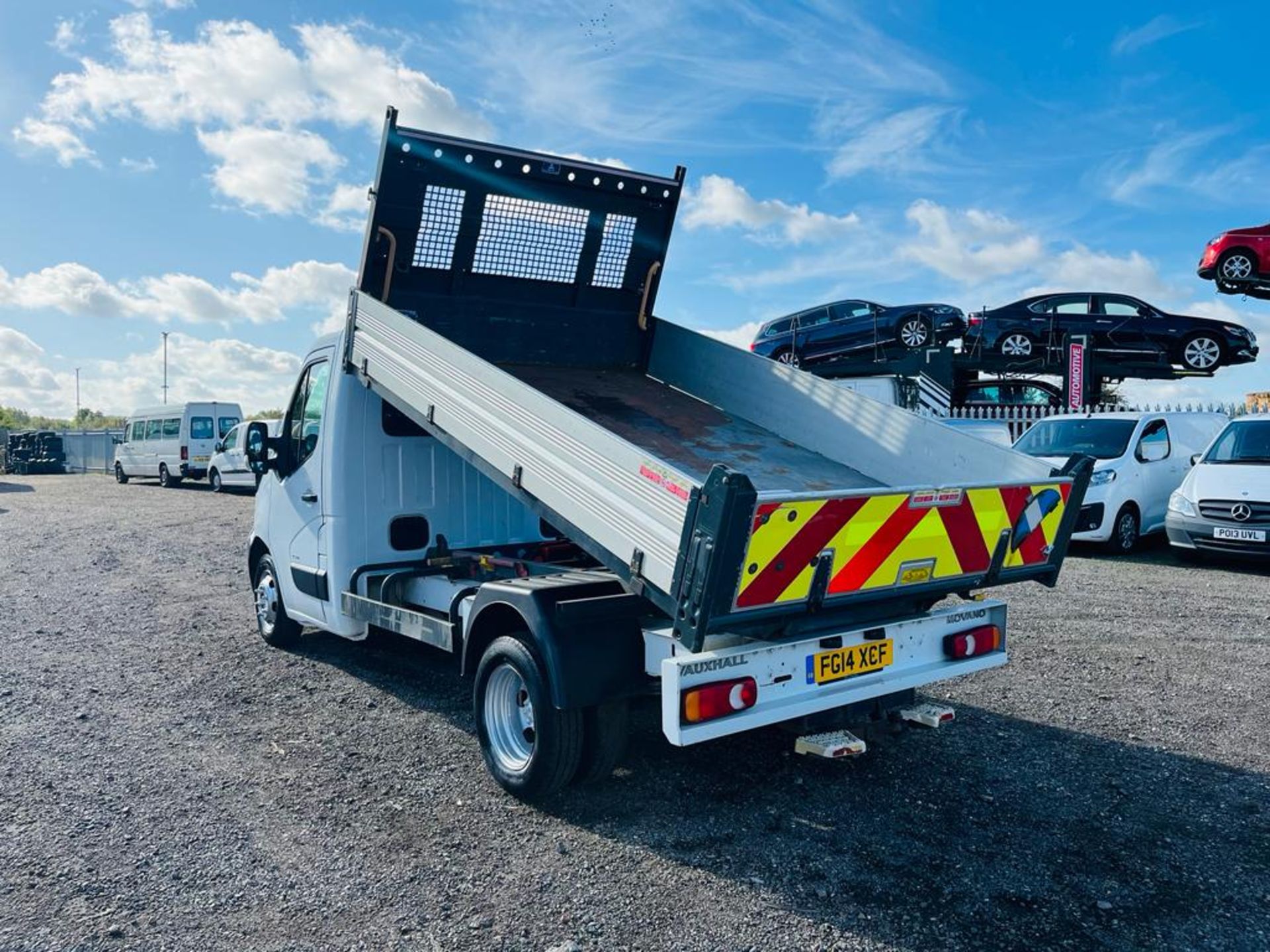 Vauxhall Movano R3500 2.3 CDTI 125 TRW RWD Tipper 2014 '14 Reg' Only 94,206 Miles - Image 9 of 30