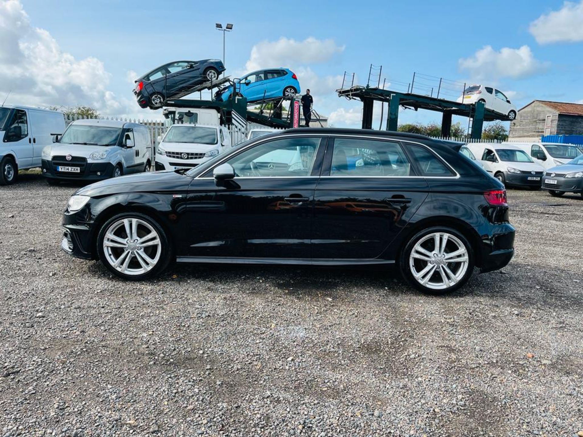 ** ON SALE ** Audi A3 S Line 105 TDI 1.6 2014 "14 Reg" Air Conditioning - Alloy Wheels - No Vat - Image 4 of 30
