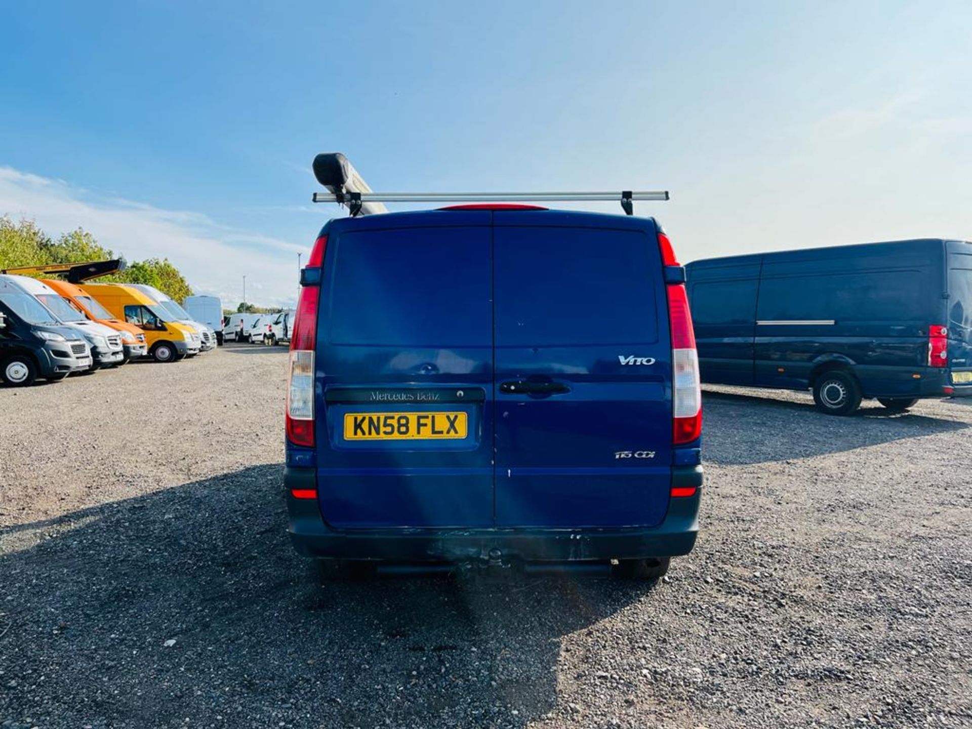 ** ON SALE ** Mercedes Benz Vito 2.1 115 CDI Long 2008 '58 Reg' - Panel Van - No Vat - A/C - Image 9 of 27