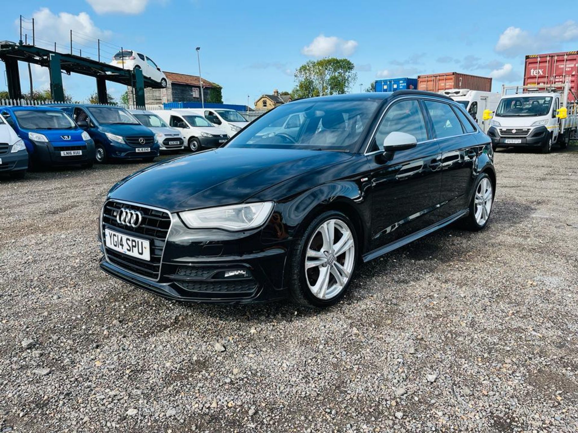 ** ON SALE ** Audi A3 S Line 105 TDI 1.6 2014 "14 Reg" Air Conditioning - Alloy Wheels - No Vat - Image 3 of 30