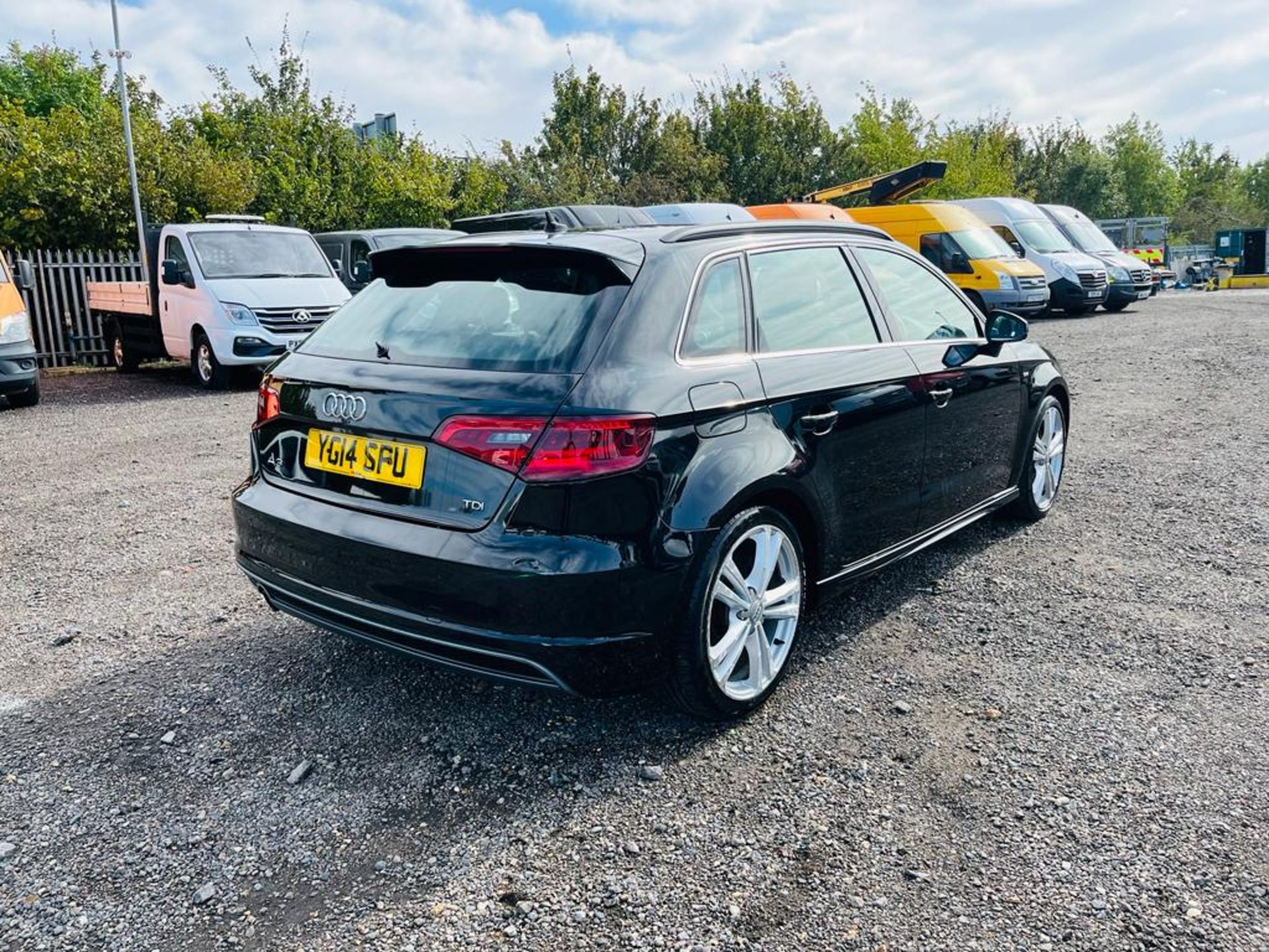 ** ON SALE ** Audi A3 S Line 105 TDI 1.6 2014 "14 Reg" Air Conditioning - Alloy Wheels - No Vat - Image 9 of 30
